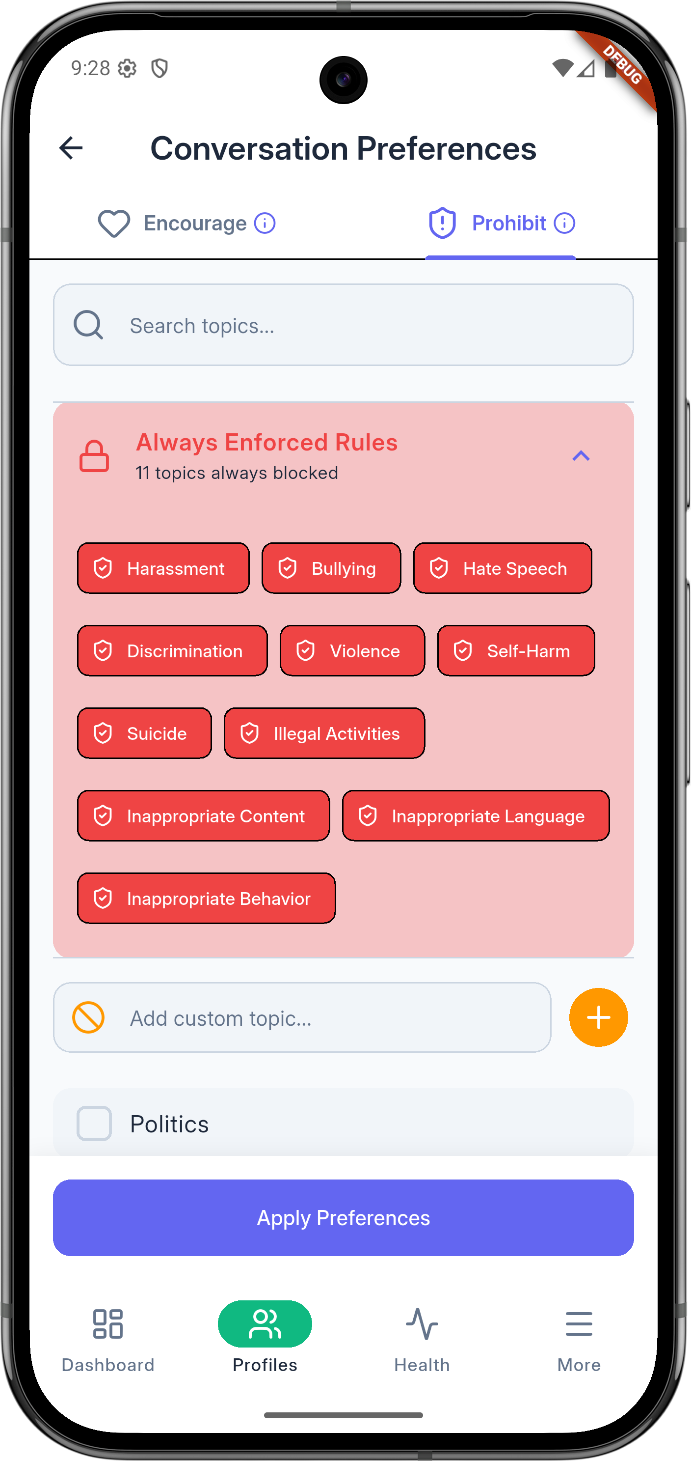 Parent App Screenshot 4